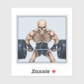 重量挙げスケルトン シール (シート)