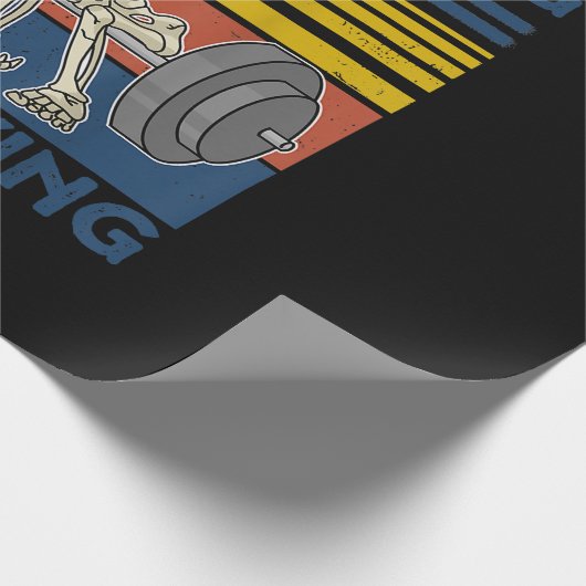 重量挙げネスジムの贈り物が全てを痛める ラッピングペーパー (角)