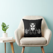 重量挙げパンダ熊アニメ – トレーニング クッション (椅子)