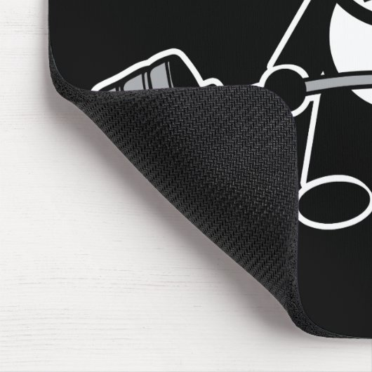 重量挙げパンダ熊アニメ – トレーニング マウスパッド (コーナー)