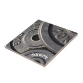 重量挙げプレート タイル (側面)