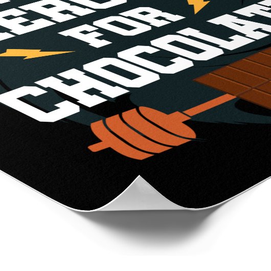 重量挙げボディビルのエクササイズ ポスター (角)