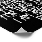 重量挙げボディビル私にこれらの利益を許す ポスター (角)