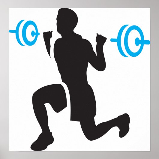 重量挙げポスター ポスター (正面)