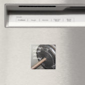 重量挙げメッセやる気を起こさせるージ マグネット (インサイチュ (食洗機))