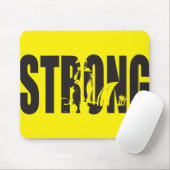 重量挙げモチベーション – 強 マウスパッド (マウス)