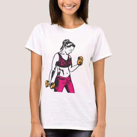 重量挙げ個人研修事業 Tシャツ (正面)