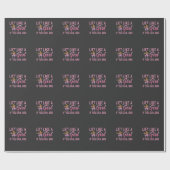 重量挙げ女の子フィットネスストロングジム女性 ラッピングペーパー (フラット)