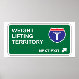 重量挙げ次の出口 ポスター