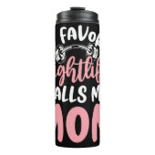 重量挙げ装置が私を呼び出すMom Graphic タンブラー (正面)