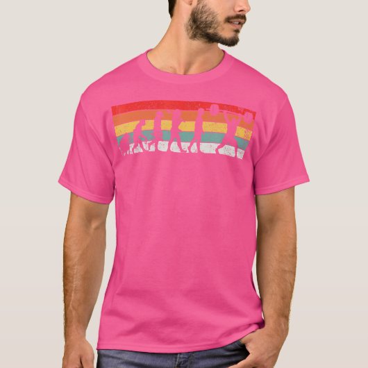 重量挙げ重量挙げ Tシャツ (正面)