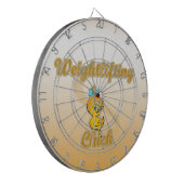 重量挙げ雛 ダーツボード (正面左)