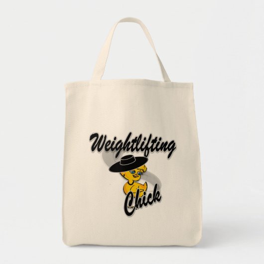 重量挙げ雛#4 トートバッグ (正面)