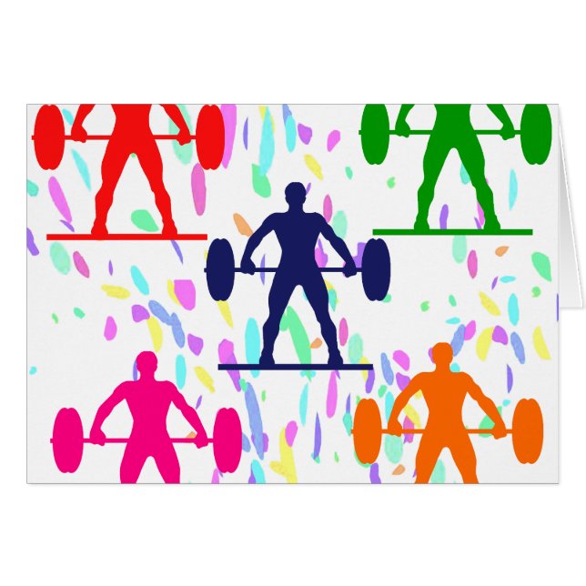 重量挙げ (正面横)