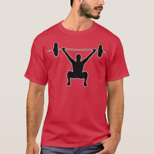 重量挙げ8 Tシャツ