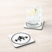 重量挙げ コースター (右側)