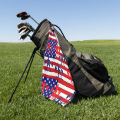 重量挙げ ゴルフタオル (グリーン)