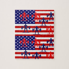 重量挙げ ジグソーパズル