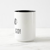 重量挙げ,ジム,トレーニング やる気を起こさせる マグカップ (中央)