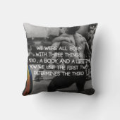 「重量挙げ」トレーニング やる気を起こさせる クッション (裏面)