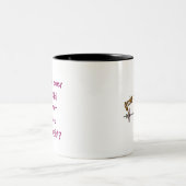 重量挙げ-バーベル ツートーンマグカップ (中央)