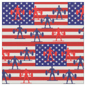 重量挙げ ファブリック (クローズアップ)