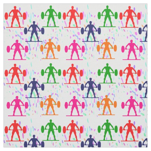 重量挙げ ファブリック (見本)