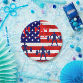 重量挙げ ペーパープレート (パーティー)