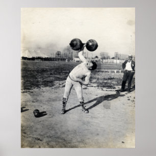 重量挙げ ポスター