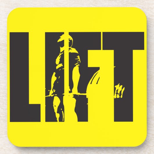 「重量挙げ」モチベーション – LIFT コースター (正面)