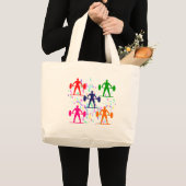 重量挙げ ラージトートバッグ (正面(商品))