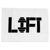 重量挙げ ラージペーパーバッグ (裏面)