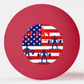 重量挙げ 卓球ボール (正面)