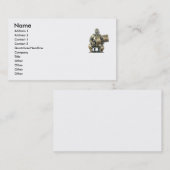 重量挙げ 名刺 (正面/裏面)