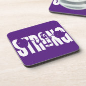 「重量挙げ」女性のモチベーション – STRONG コースター (左側)