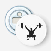 重量挙げ 栓抜き (正面)