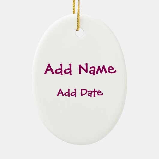 重量挙げ(軽量) セラミックオーナメント (裏面)