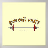 重量挙げ – Barbell ポスター (正面)