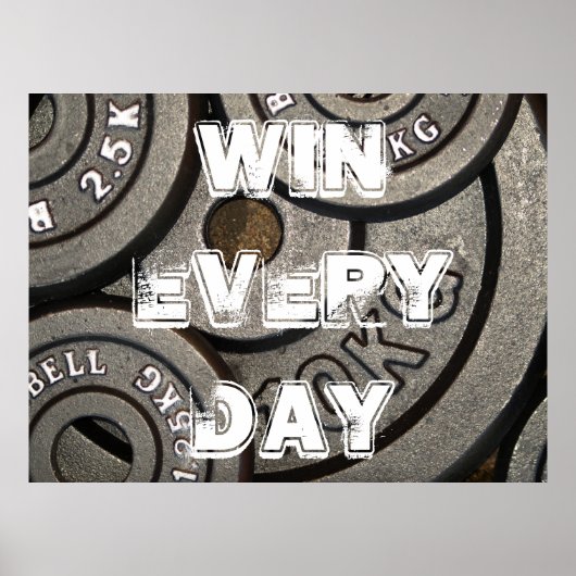 重量挙やる気を起こさせる挙・訓練用ポスター ポスター (正面)