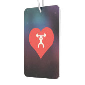 重量挙クール挙げ装置ピクト カーエアーフレッシュナー (左)