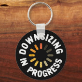 重量損失処理計画の縮小の進行中 キーホルダー (正面)