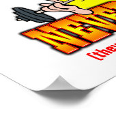 重量昇降機 ポスター (角)