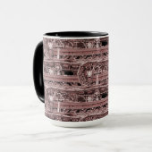 重量機器操作者クレーン操作者タンクレッド マグカップ (正面左)