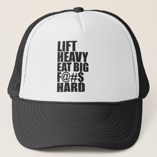 重量物を持ち上食べげる キャップ (正面)