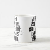 重量物を持ち上食べげる コーヒーマグカップ (中央)