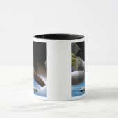 重量物ロケットのアーティスト表現 マグカップ (中央)