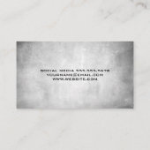 重量物引上げ | 健康フィットネス | パーソナルトレーナー 名刺 (裏面)