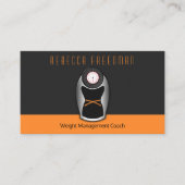 重量管理コーチディティシャン栄養士 名刺 (正面)