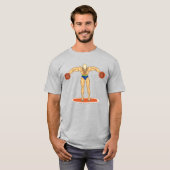 重量訓練Tシャツ Tシャツ (正面フル)