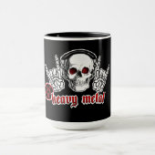 重金属のスカルのマグ マグカップ (中央)